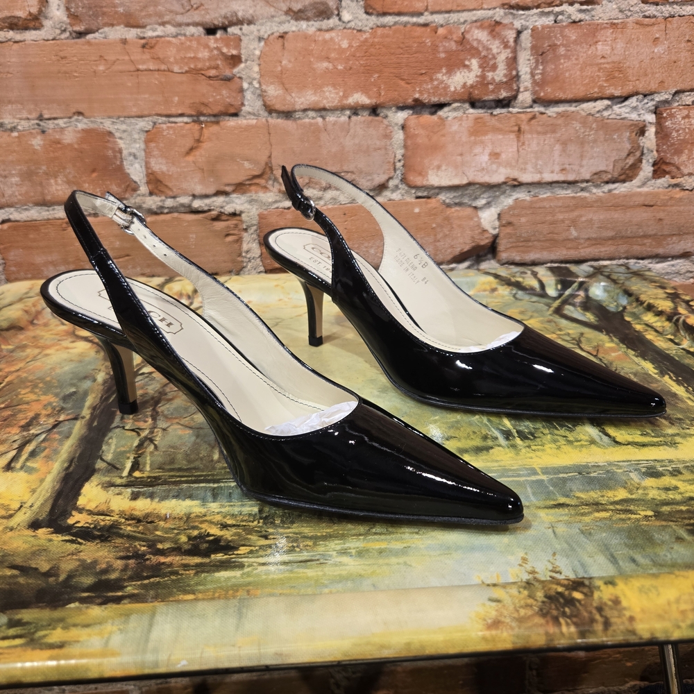 Coach Alena Patent Leather Heels - Picture 4 of 7